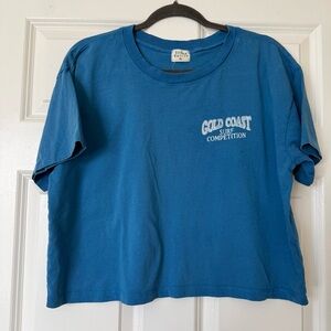 Urban Nation Cold Coast crop top graphic tee Size XL